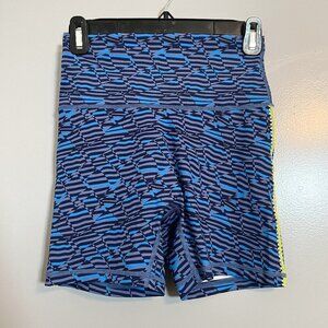 Offline by Aerie Goals Bike Shorts High Rise Blue Size M